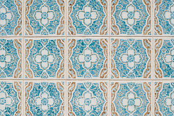 Image showing Portuguese glazed tiles 232