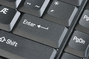 Image showing enter key