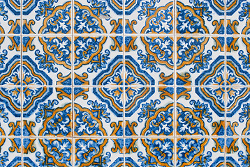 Image showing Portuguese glazed tiles 237