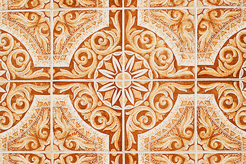 Image showing Portuguese glazed tiles 236