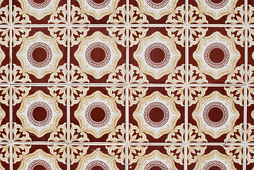 Image showing Portuguese glazed tiles 238