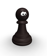 Image showing funny chess pawn