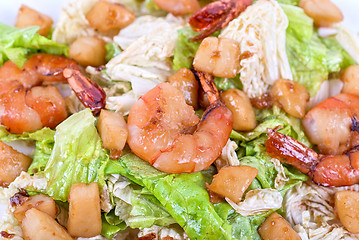 Image showing Shrimp tiger salad