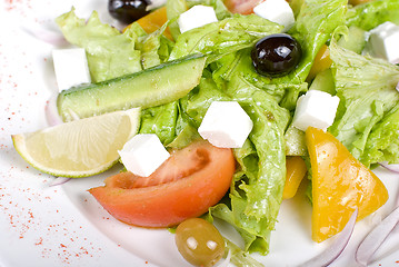 Image showing Greece salad