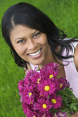 Image showing Flower Girl