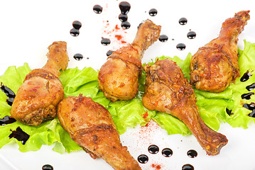 Image showing chicken drumstick