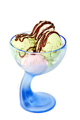 Image showing scoops of ice-cream