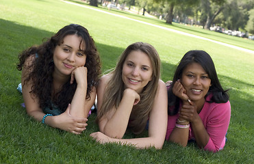 Image showing Smiling Girls