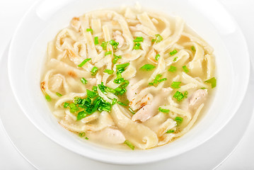 Image showing Chicken noodle soup