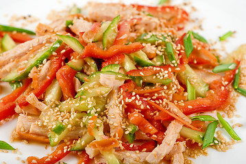 Image showing Chinese salad