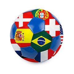 Image showing soccer ball