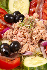 Image showing Tuna salad