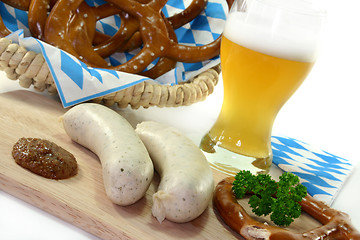 Image showing veal sausage