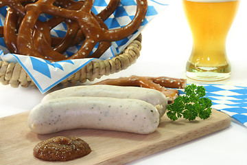 Image showing veal sausage