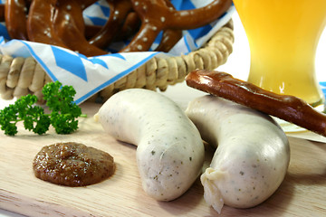 Image showing veal sausage