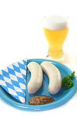 Image showing veal sausage