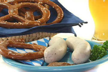 Image showing veal sausage