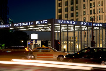 Image showing berlin potsdamer platz station