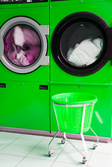 Image showing laundrette