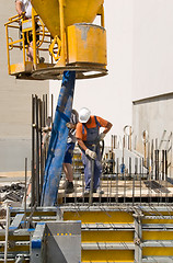 Image showing construction workers