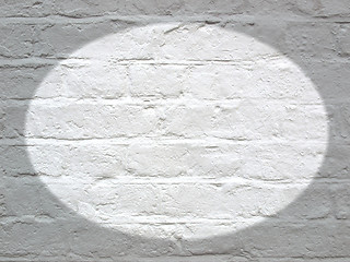 Image showing White bricks