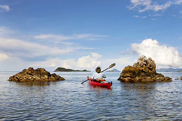 Image showing Kayaking