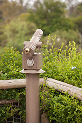 Image showing Public Coin Operated Telescope at Wilderness Overlook