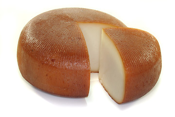 Image showing Smoked goat cheese