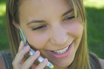 Image showing Phone Girl