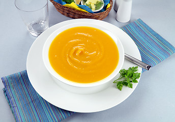 Image showing Hearty Pumpkin Soup