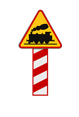 Image showing train sign