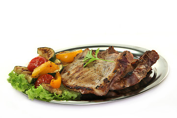 Image showing Mixed grill