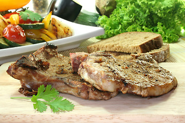 Image showing Mixed grill