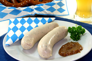 Image showing veal sausage