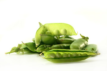 Image showing Snow peas