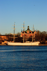 Image showing Boat in Stockholm