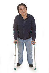Image showing Crutches