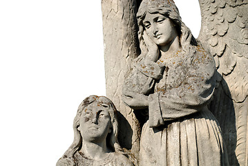 Image showing angel statue