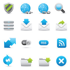 Image showing Website & Internet Icons | Indigo Serie 03