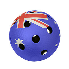 Image showing Floorball Ball Australia