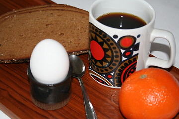 Image showing Breakfast is served