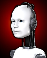 Image showing Robotic Female