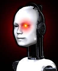 Image showing Robotic Female