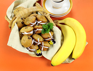 Image showing Choc Chip Muffins