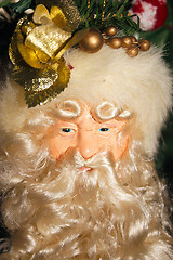 Image showing santas face decoration