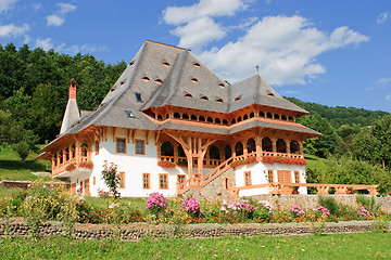 Image showing Barsana Monastery