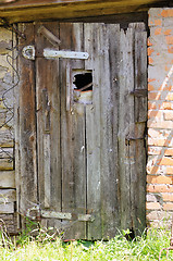 Image showing old door