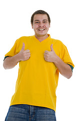 Image showing two thumbs up