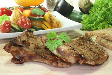 Image showing Mixed grill