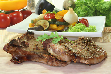 Image showing Mixed grill